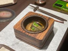 羊肚菌烧黑豆腐-无味舒食(思南公馆店)