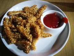 香酥鱼排-万景饭店·鱼街农家菜
