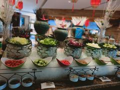 自助取餐区-厦门悦华酒店·绿庭主题自助餐厅