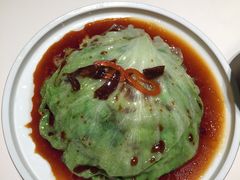 白灼西生菜-八府香鸭·啫啫煲(华山路店)
