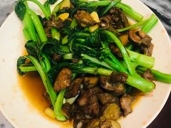 鸡杂炒菜心-紫金食坊(江南西路店)