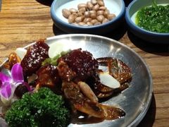 -明洞阿姨·韩式酱蟹烤肉·创意料理(三元桥店)