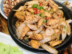 铁板煎实蛋-東北一鴿(繁荣路店)