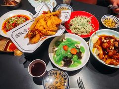 蘑菇青笋-长安大牌档之龙头酒肆(荣民龙首广场店)