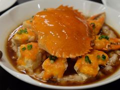 和乐蟹蒸手剁肉饼-广州文华东方酒店·江-由辉师傅主理