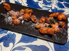 雪花糖醋里脊-绿茶餐厅(布吉万象汇店)