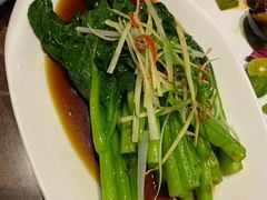白灼菜心-宋庄魁元艺术餐厅