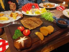 招牌黑椒牛排-后院花语咖啡