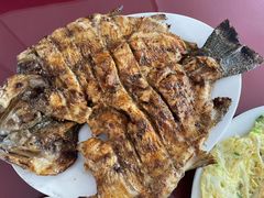 -北京龙庆四季香农家饭庄·灶台鱼·碳烤虹鳟鱼(龙庆峡店)