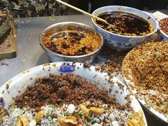 -清真马乐贝腊牛肉蛋黄菜夹馍(马蓉洒金桥店)