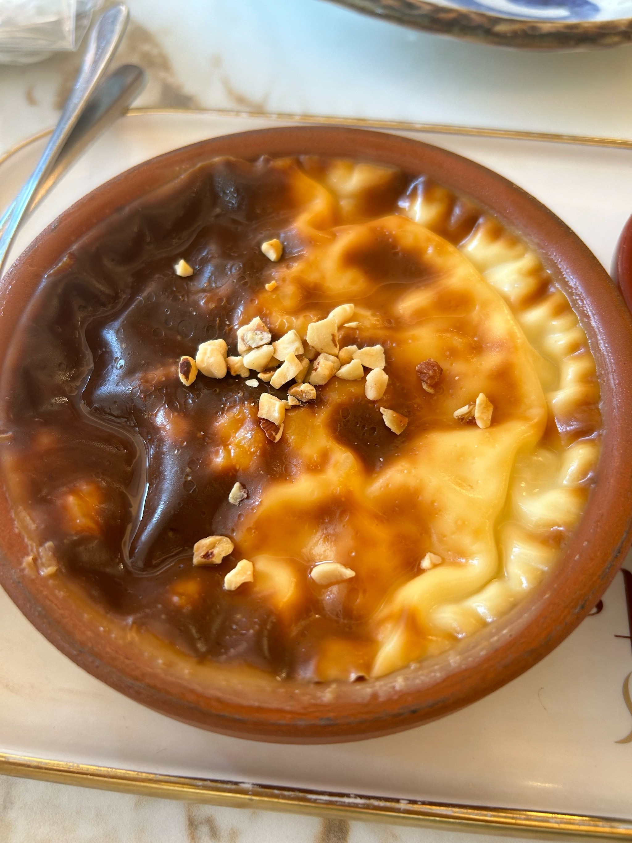 第一次来点了套餐,有「米饭布丁」「土耳其