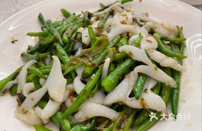 Pickled Mustard Stem with Chili and Fish Slices