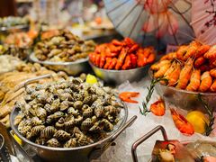 罗氏虾-广州中心皇冠假日酒店-环市食坊·海鲜自助餐厅