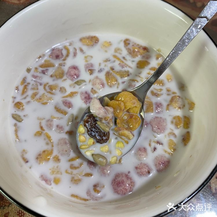 a Liu Tao's cereal on a