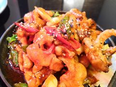 辣烤鸡爪-富乐满韩国正宗炸鸡韩国料理(虹泉路店)