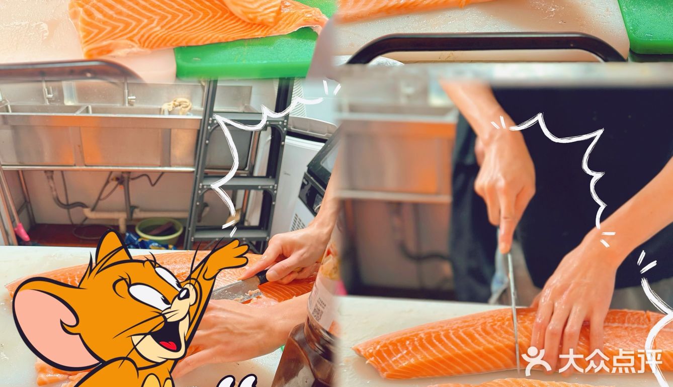 100多的三文鱼豪华全鱼大餐我给大家找到啦‼️