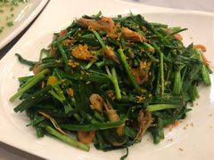 韭菜炒河虾-岭南海晏楼(东晓南店)