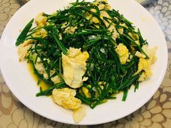 沙葱炒蛋-范记靖远羊羔肉(博物馆店)