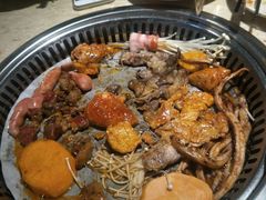 -九寸花汀海鲜烤肉自助(中东迪克店)
