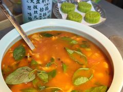 -食欲老院子荆芥疙瘩汤(经五路店)