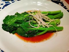 油淋脆菜心-绿茶餐厅(布吉万象汇店)