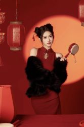 -时光纪亲子全家福照相馆(静安店母女写真父母纪念照)