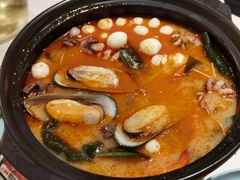 糟粕醋海鲜锅-香香海南菜餐厅