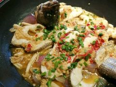 特色蒜香鲈鱼-小溪桥三号院子(华庄店)