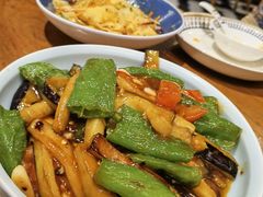 虎皮辣子烧茄子-金手鼓·新疆菜(南京店)