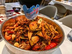 油焖蓝龙拼蟹-靓靓蒸虾·头牌蒸虾(雪松路总店)