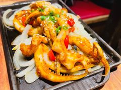 铁板销魂椒椒小龙虾-小川洋风料理(江汉路店)