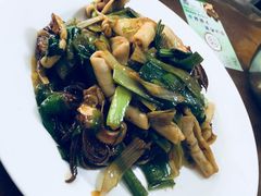 葱炒笔管-华春餐馆(鱼山路店)