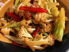 炝炒有机菜花-椿记烧鹅(叠彩店)