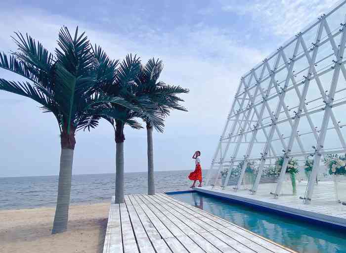 戴河庭院沙滩浴场-"北京周边游|南戴河拍照地|拍照圣地|新晋.