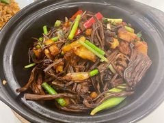 干煸茶树菇-新旺茶餐厅·早餐·夜宵(仙霞店)
