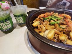 -蜀八婆鲍鱼鸡煲虾(宝安坪洲店)