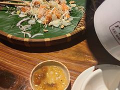 捞起三文鱼拼皖鱼-广府乡下·饭庄(新港东路店)