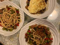 茄子肉丁鸡蛋拌面-文三里屯面馆(三里屯店)