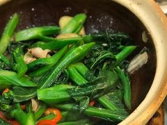 虾酱啫芥兰-勝記酒家·37年老字号·经典粤菜(荔枝公园店)