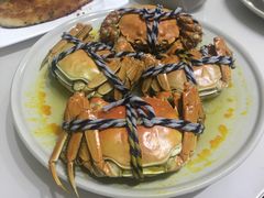 大闸蟹-丫丫蟹庄·苏式园林农家乐·阳澄湖大闸蟹(阳澄湖莲花岛店)