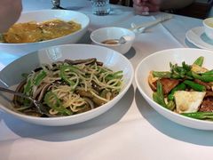 茭白炒鳝丝-玫瑰厅上海菜(兴国路店)