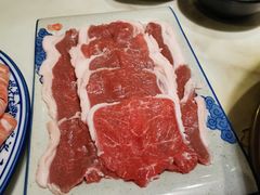 手切苏尼特羊上脑芯-宣武小院涮肉(前门店)