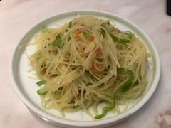 青椒海米土豆丝-丁字口海鲜热炒·烧烤大排档