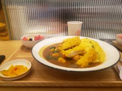 炸虾排咖喱蛋包饭-池奈·咖喱蛋包饭(熙地港店)