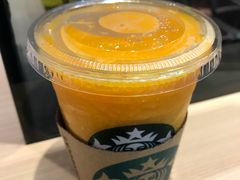 芒果西番莲星冰乐-星巴克(大连柏威年店)