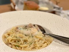 奶油培根半熟蛋意面-EN SPACE恩空间