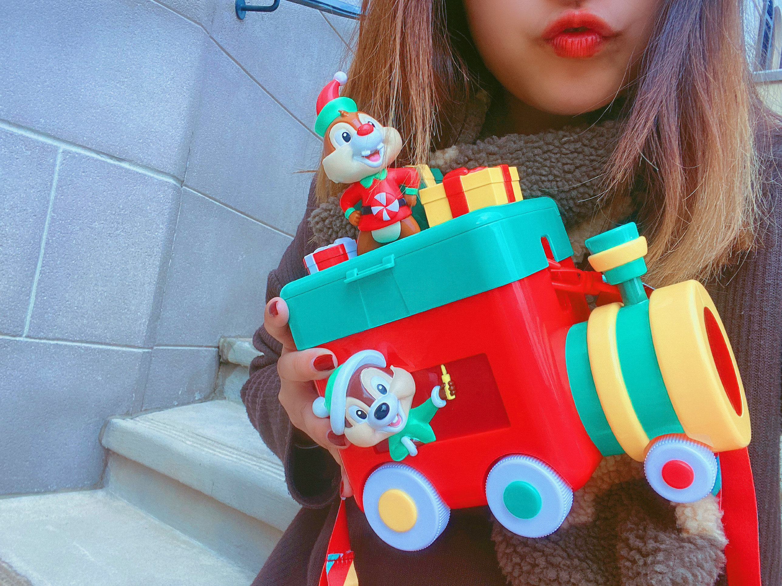 迪士尼超可爱爆米花买一送一