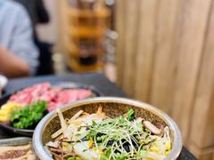 石锅拌饭-草家酱蟹炭火烤肉店(珲春南路一店)