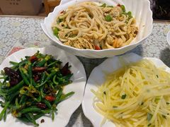 辣爆虾仁鸡蛋拌面-文三里屯面馆(三里屯店)