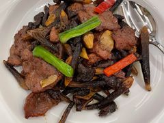鸡枞菌雪花牛肉-莫干山郡安里度假酒店-桃尖中餐厅